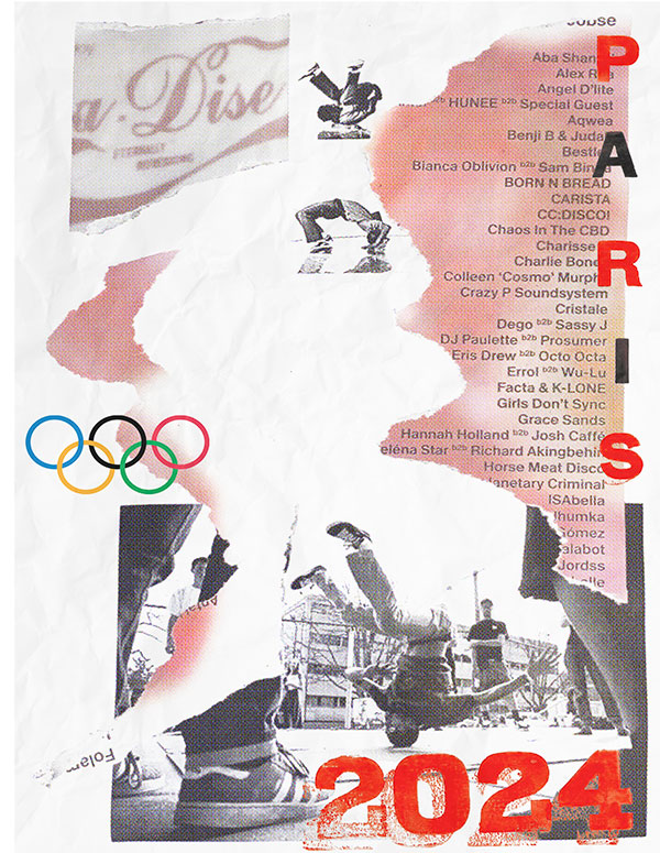 Paris olympics poster idea